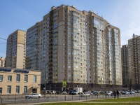 Nevsky district,  Babushkin, house 82 к.2. Apartment house