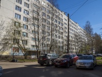 Nevsky district, Bolshevikov avenue, house 37 к.1. Apartment house