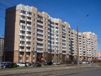 Nevsky district, avenue Bolshevikov, house 43 к.1. Apartment house