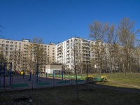 Nevsky district, Dybenko st, house 12 к.1. Apartment house