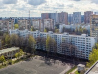 Nevsky district, Dybenko st, house 15 к.1. Apartment house