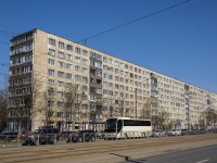 Nevsky district, Dybenko st, house 24 к.1. Apartment house