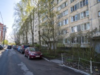 Nevsky district, Dybenko st, house 38. Apartment house