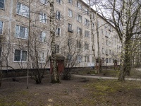 Nevsky district, Narodnaya st, house 41. Apartment house