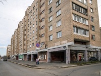 Nevsky district, Narodnaya st, house 45. Apartment house