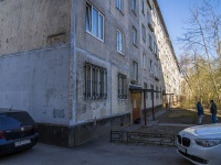 Nevsky district, Narodnaya st, house 46. Apartment house