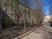 Nevsky district, Narodnaya st, house 46. Apartment house