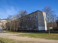 Nevsky district, Narodnaya st, house 51. Apartment house