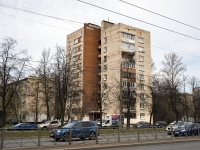 Nevsky district, Narodnaya st, house 56. Apartment house