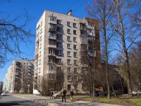 Nevsky district, Narodnaya st, house 56. Apartment house