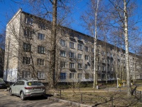 Nevsky district, Narodnaya st, house 58. Apartment house