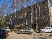 Nevsky district, Narodnaya st, house 58. Apartment house