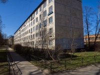 Nevsky district, Narodnaya st, house 60. Apartment house