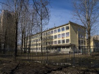 Nevsky district, school Средняя общеобразовательная школа №516 Невского района , Narodnaya st, house 63