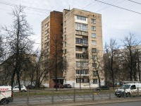 Nevsky district, Narodnaya st, house 64. Apartment house