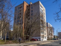 Nevsky district, Narodnaya st, house 64. Apartment house