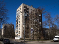 Nevsky district, Narodnaya st, house 64. Apartment house