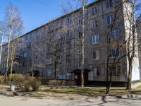 Nevsky district, Narodnaya st, house 66. Apartment house