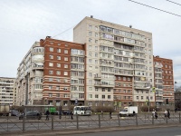 Nevsky district, Narodnaya st, house 68 к.1. Apartment house