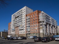 Nevsky district, Narodnaya st, house 68 к.1. Apartment house