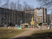 Nevsky district, Narodnaya st, house 71. Apartment house