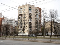 Nevsky district, Narodnaya st, house 72. Apartment house