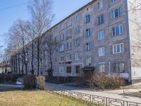 Nevsky district, Narodnaya st, house 76. Apartment house