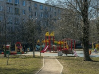 Nevsky district, Narodnaya st, house 84. Apartment house