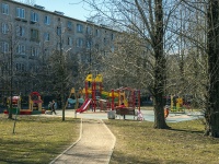 Nevsky district, Narodnaya st, house 84. Apartment house