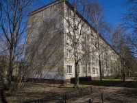 Nevsky district, Narodnaya st, house 84. Apartment house