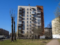 Nevsky district, Narodnaya st, house 88. Apartment house