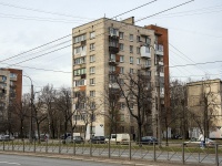 Nevsky district, Narodnaya st, house 88. Apartment house