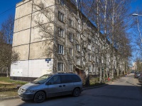 Nevsky district, Narodnaya st, house 94. Apartment house