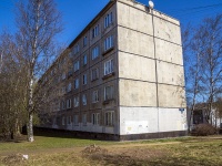 Nevsky district, Narodnaya st, house 94. Apartment house