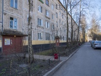 Nevsky district, Narodnaya st, house 96. Apartment house