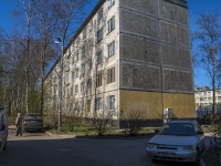 Nevsky district, Narodnaya st, house 96. Apartment house