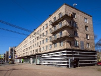 Nevsky district, Narodnaya st, house 98. Apartment house