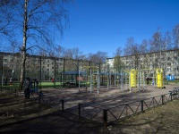 Nevsky district, Narodnaya st, sports ground 