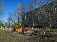 Nevsky district, Novoselov st, house 41. Apartment house