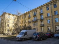 Nevsky district, Sedov st, house 44. Apartment house