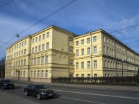 Nevsky district, technical school Санкт-Петербургский техникум железнодорожного транспорта , Sedov st, house 56