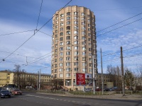 Nevsky district, Sedov st, house 58. Apartment house