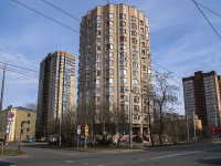 Nevsky district, Sedov st, house 58. Apartment house