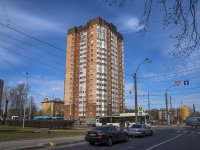 Nevsky district, Sedov st, house 60. Apartment house