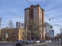 Nevsky district, Sedov st, house 60. Apartment house