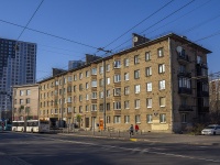 Nevsky district, Sedov st, house 68. Apartment house