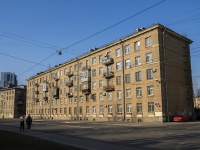 Nevsky district, Sedov st, house 70. Apartment house