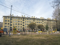 Nevsky district, Sedov st, house 72. Apartment house