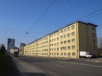 Nevsky district, Sedov st, house 72. Apartment house