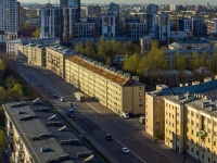 Nevsky district, Sedov st, house 72. Apartment house